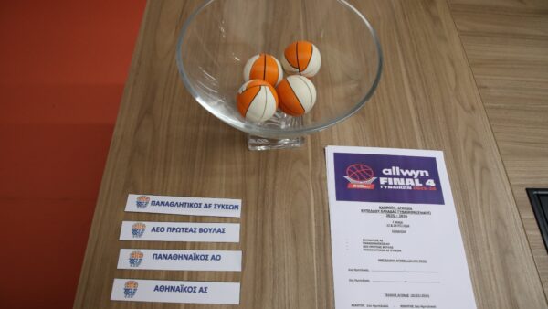 Τα ζευγάρια του Final 4 στο Κύπελλο Γυναικών