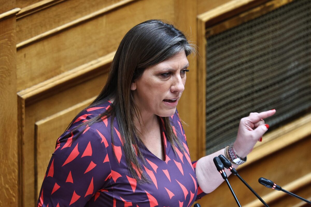 Z. Kωνσταντοπούλου για υποκλοπές: Αυτό το σκάνδαλο αποτελεί μείζον κακούργημα και μέχρι τέλους θα το πάμε