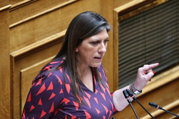 Z. Kωνσταντοπούλου για υποκλοπές: Αυτό το σκάνδαλο αποτελεί μείζον κακούργημα και μέχρι τέλους θα το πάμε