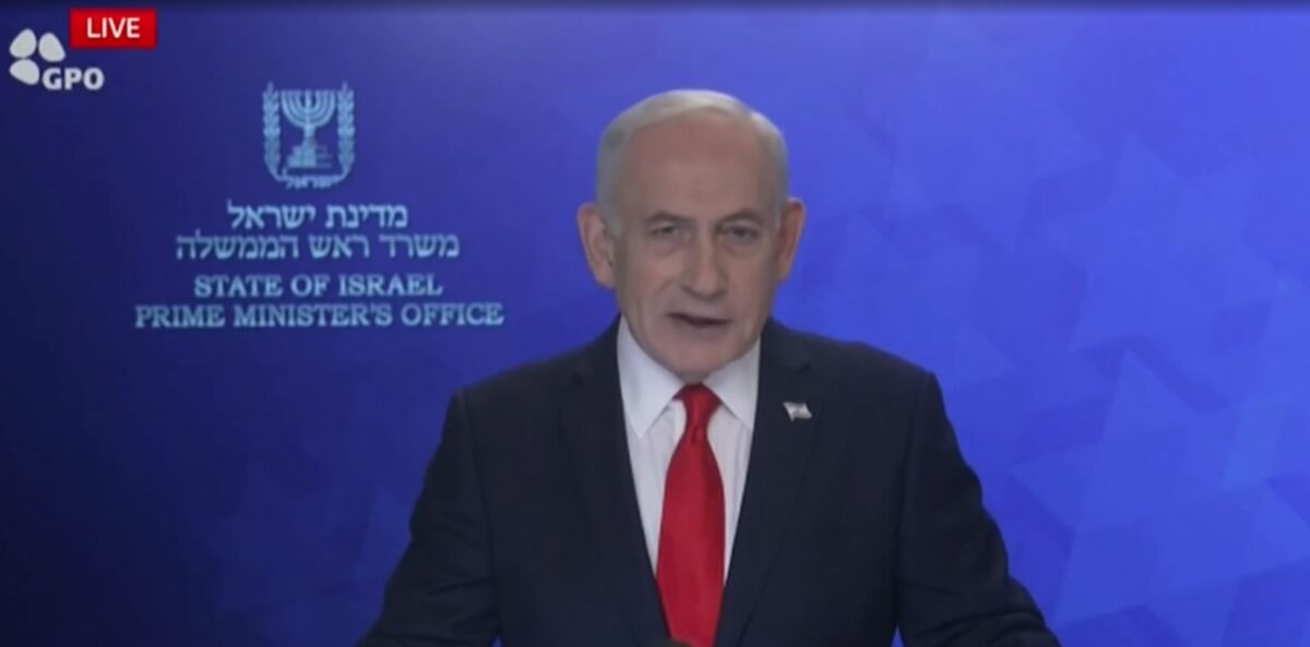 Νετανιάχου: Υπάρχουν πολλά σημάδια ότι ο Χαμενεΐ «δεν υπάρχει πια» – Η επίθεση κατά του Ιράν θα διαρκέσει όσο χρειαστεί