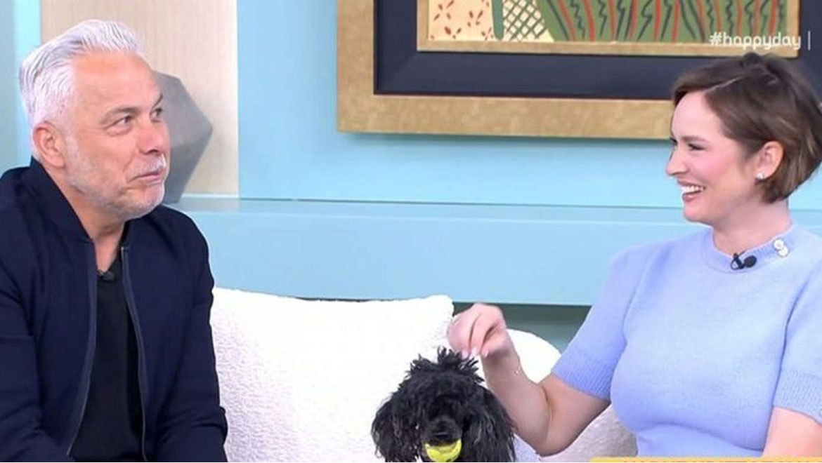 Χάρης Χριστόπουλος – Ανίτα Μπραντ: «Με έχεις βγάλει άχρηστη!» – Οι αστείες στιγμές του ζευγαριού στο πλατό