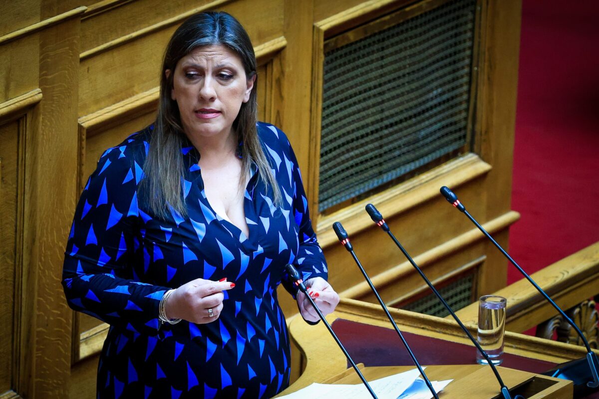 Κωνσταντοπούλου: Ο πρωθυπουργός δυστυχώς σύρει τη χώρα στο άρμα των επιθετικών πολέμων