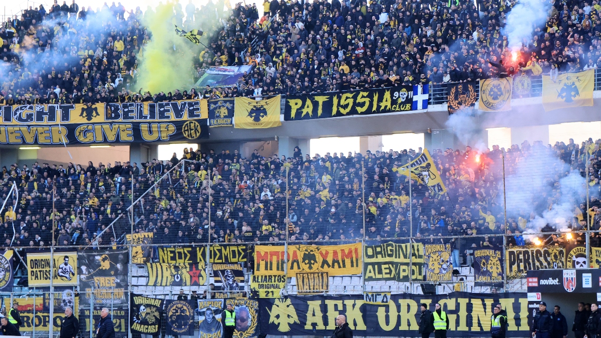 Πρόστιμο στην ΑΕΚ για το ματς στο Βόλο