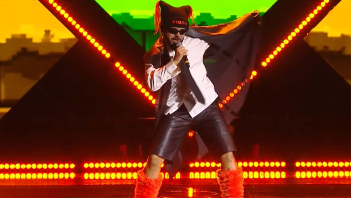 Ακύλας: Δείτε την εμφάνισή του στον δεύτερο ημιτελικό του San Marino για τη Eurovision 2026