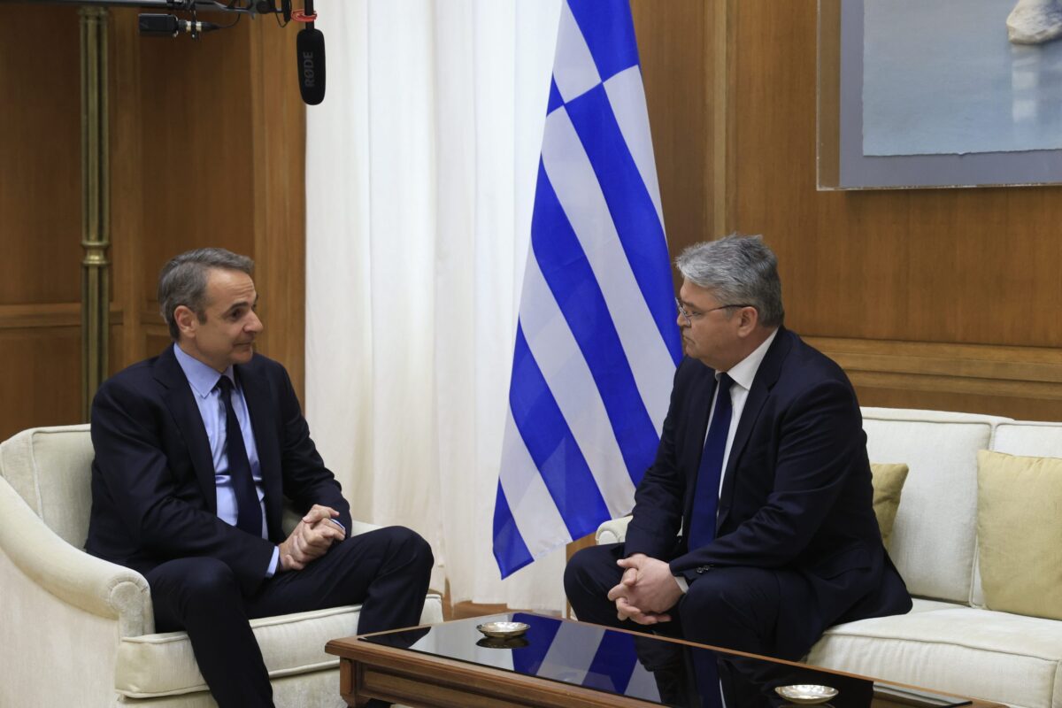 Συνάντηση Μητσοτάκη με Νατσιό: Η χώρα μας είναι μια ειρηνική δύναμη ασφάλειας και σταθερότητας σε μια εξαιρετικά ταραγμένη περιοχή