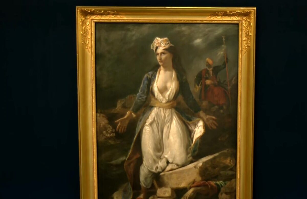 Μεσολόγγι: Στο Ξενοκράτειο Μουσείο ο εμβληματικός πίνακας του Ντελακρουά «Η Ελλάδα στα ερείπια του Μεσολογγίου»