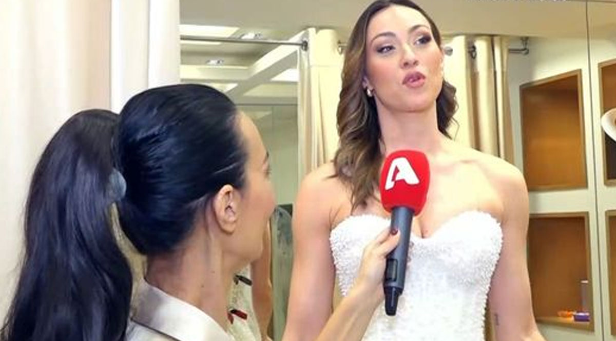 Δώρα Παντέλη: Η δεύτερη πρόβα νυφικού και οι ξεχωριστές λεπτομέρειες του γάμου της
