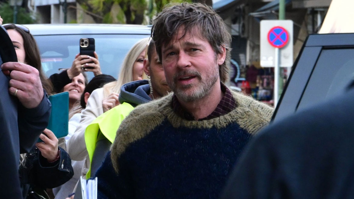 Brad Pitt: Στον πύργο της Δουκίσσης Πλακεντίας συνεχίζονται τα γυρίσματα της ταινίας, The Riders