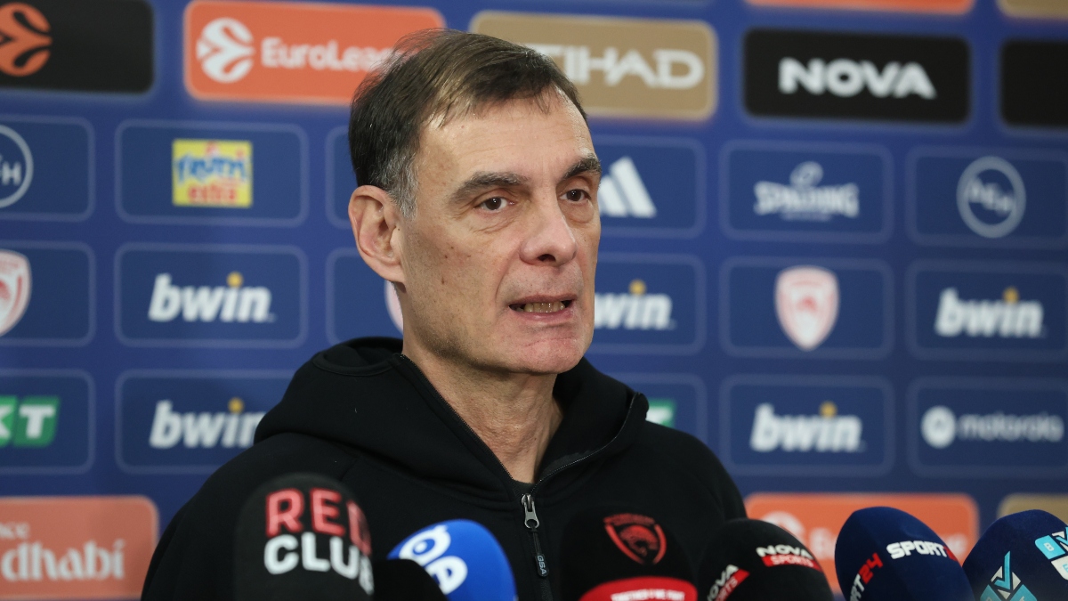 Μπαρτζώκας: «Πρέπει να ξεχάσουμε τη νίκη με τη Φενέρ και να παίξουμε καλά»