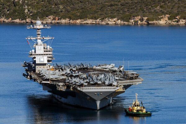 Το αεροπλανοφόρο USS Gerald R Ford κατευθύνεται στην Κρήτη για επισκευές
