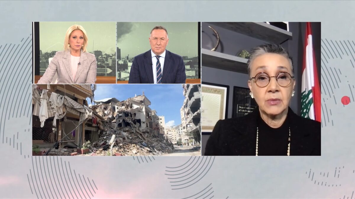 Η βουλευτής του Λιβάνου Ναζάτ Σαλίμπα στο EΡΤnews: Ψάχνουμε διπλωματική οδό για τη λήξη του πολέμου