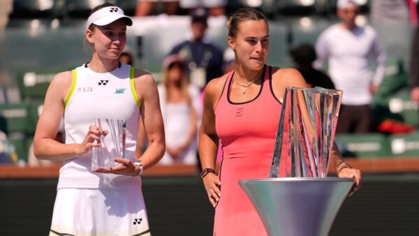 Σαμπαλένκα εναντίον Ριμπάκινα πράξη τρίτη για φέτος