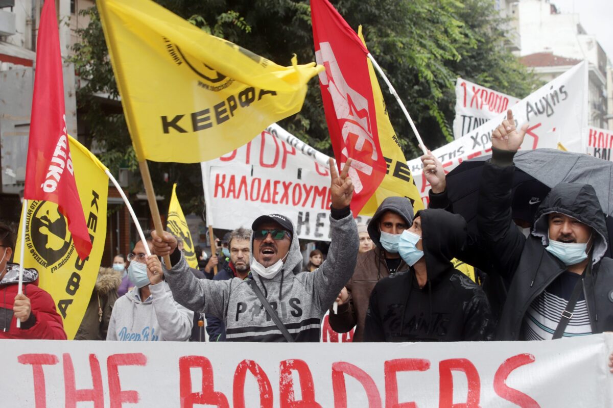 Αντιπολεμικά και αντιρατσιστικά συλλαλητήρια στο Σύνταγμα και σε άλλες πόλεις της χώρας