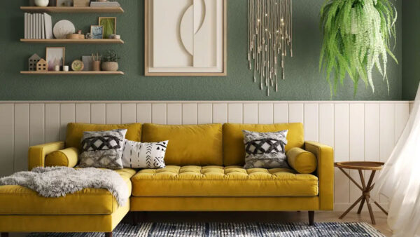 Διακόσμηση σαλονιού: Τι λείπει όταν ο καναπές είναι μόνος του