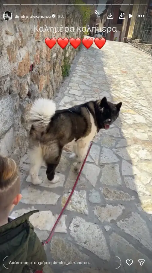 Δημήτρης Αλεξάνδρου: Πάσχα στην Αράχωβα μαζί με τη Ρία Ελληνίδου και τον γιο του, Πάρη – Οι πρώτες εικόνες