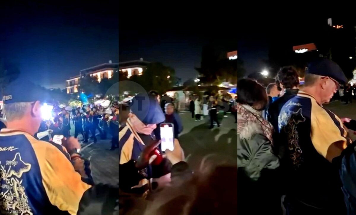 Ντάνιελ Κρεγκ και Ρέιτσελ Βάις στη Γλυφάδα – Παρακολούθησαν διακριτικά την περιφορά του Επιταφίου