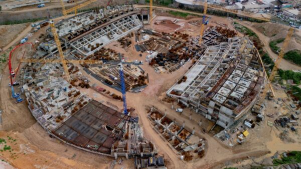 Εντυπωσιακή πρόοδος στα έργα για το νέο γήπεδο του Παναθηναϊκού (video)