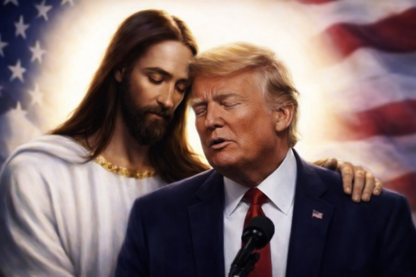 Ο Τραμπ ανέβασε φωτογραφία του με τον Ιησού (προϊόν ΑΙ) στα μέσα κοινωνικής δικτύωσης