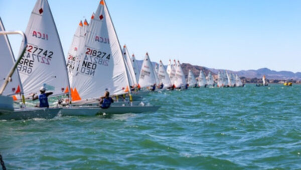 Η Ελένη Τριάντου και ο Στέφανος Σαμαράς φιγουράρουν στην κορυφή του Open Ευρωπαϊκού Πρωταθλήματος ILCA 4 YOUTH