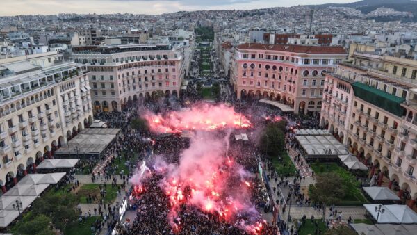 Το εντυπωσιακό Pyro Show για τα 100 χρόνια του ΠΑΟΚ (pictures)