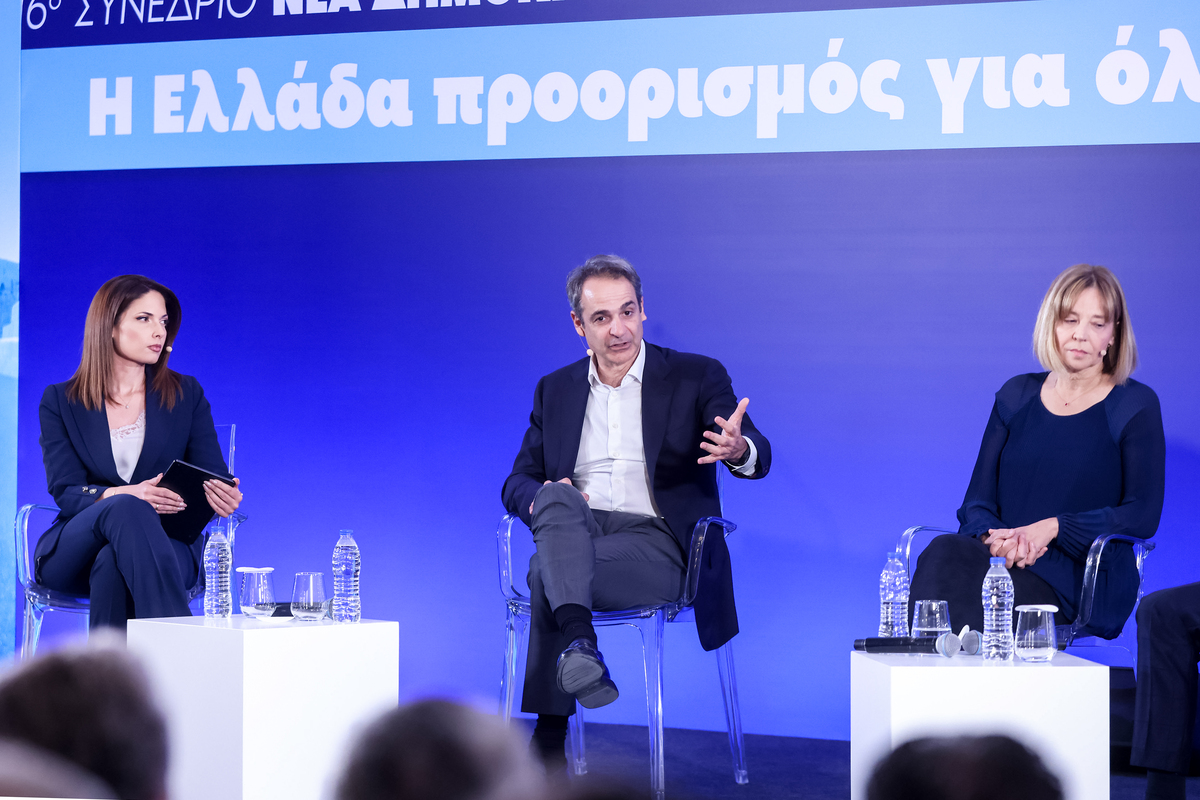 Κυριάκος Μητσοτάκης από το προσυνέδριο της ΝΔ στο Ηράκλειο: Έχουμε το σχέδιο για να καταστήσουμε τα μικρά νησιά από άγονη γραμμή σε γόνιμο τόπο