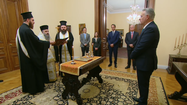 Ορκίστηκε ο νέος υφυπουργός Αγροτικής Ανάπτυξης και Τροφίμων, Αθανάσιος Καββαδάς