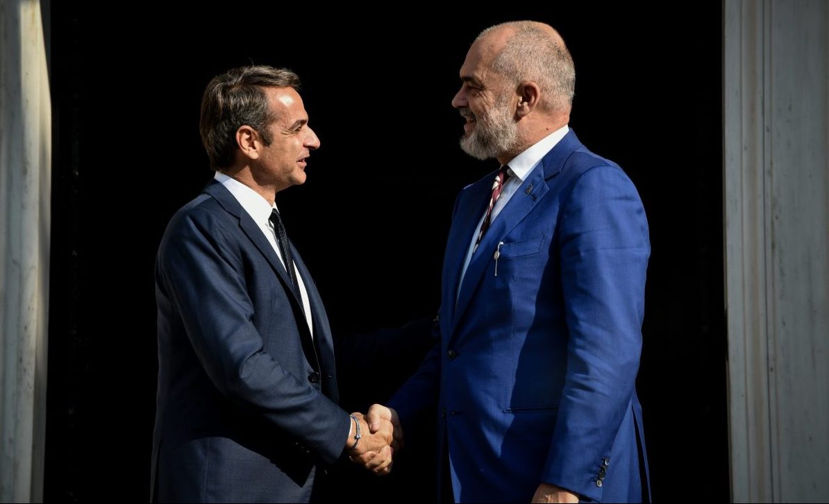 Συνάντηση Κυριάκου Μητσοτάκη με Έντι Ράμα την Τετάρτη (22/4) στο Μέγαρο Μαξίμου