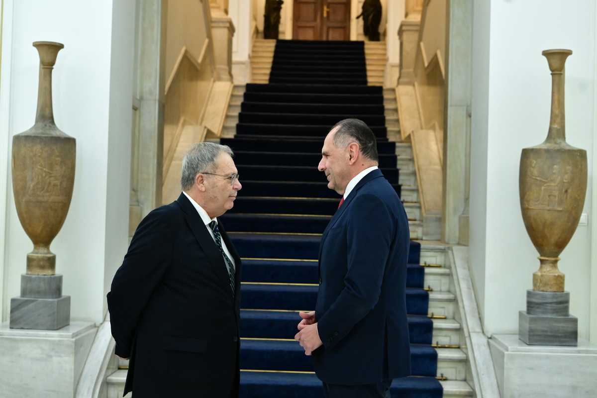 Συνάντηση Γεραπετρίτη με τον αναπληρωτή πρωθυπουργό του Λιβάνου