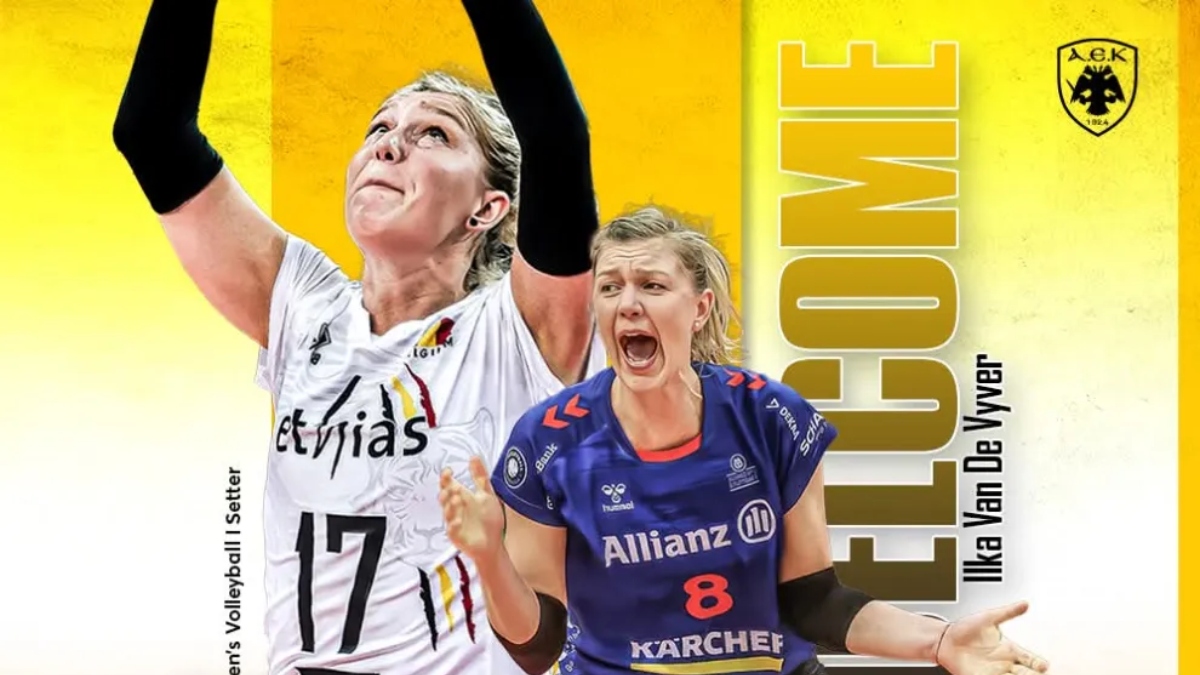 Στην ΑΕΚ η Ίλκα Βαν Ντε Βίβερ