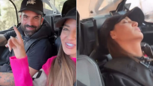 Το βίντεο του Δημήτρη Αλεξάνδρου με τη Ρία Ελληνίδου να κοιμάται δίπλα του στο αυτοκίνητο
