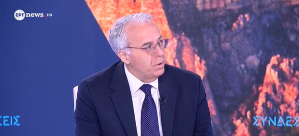 Αμυράς στο ΕΡΤnews: Δεν κοιτάμε ποιος είναι δεύτερος – Στόχος η αυτοδυναμία, με έργο και αξιοπιστία