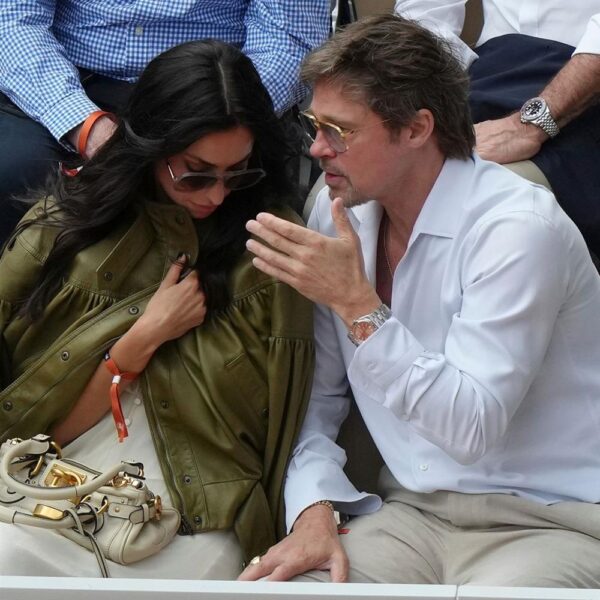 Brad Pitt – Ines de Ramon: Μαγνήτισαν τα βλέμματα στο Παρίσι στον τελικό του Roland Garros