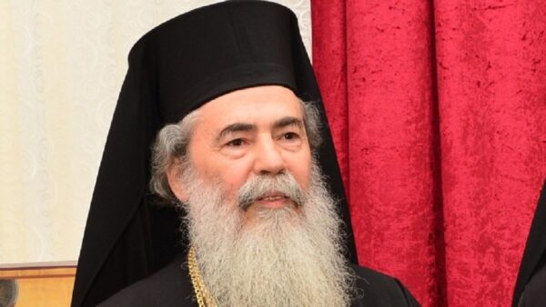 Συνάντηση Γ. Γεραπετρίτη, με τoν Πατριάρχη Ιερουσαλήμ και πάσης Παλαιστίνης