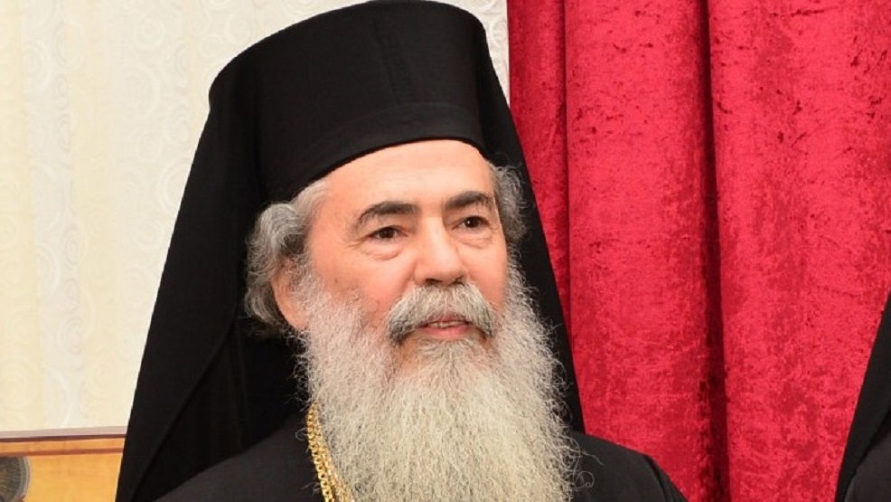 Συνάντηση Γ. Γεραπετρίτη, με τoν Πατριάρχη Ιερουσαλήμ και πάσης Παλαιστίνης
