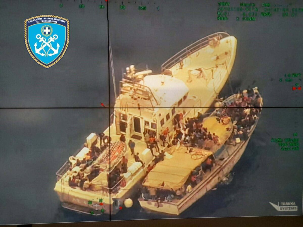 Ηράκλειο: Βίντεο και φωτογραφίες από τη διάσωση 192 μεταναστών