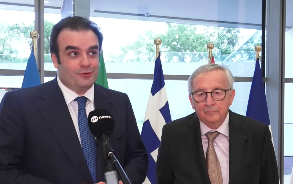 Συνάντηση Πιερρακάκη – Γιούνκερ στο Λουξεμβούργο σε πολύ εγκάρδιο κλίμα
