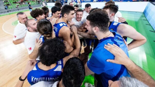 Η Εθνική Νέων Ανδρών κόντρα στην Τουρκία για την 5η θέση