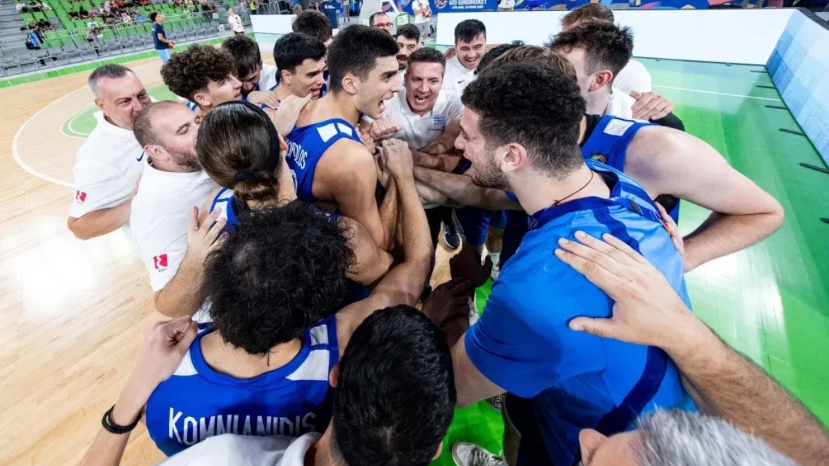 Η Εθνική Νέων Ανδρών κόντρα στην Τουρκία για την 5η θέση