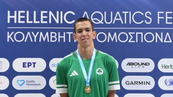 Ιστορικό ρεκόρ από τον Βασίλη Χάρα, έσπασε το φράγμα των 50” στα 100μ. ελεύθερο Εφήβων