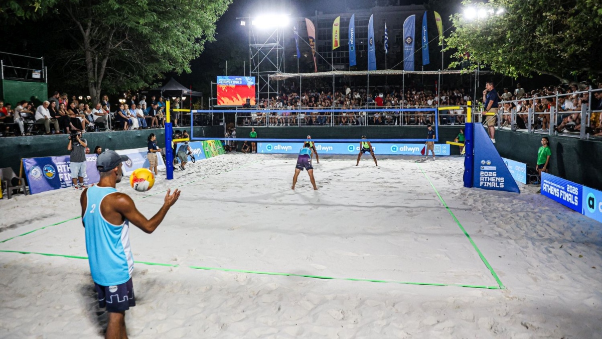 Athens Finals 2026: Τέσσερις ημέρες γιορτής του beach volley, ένα αξέχαστο φινάλε στην πλατεία Συντάγματος