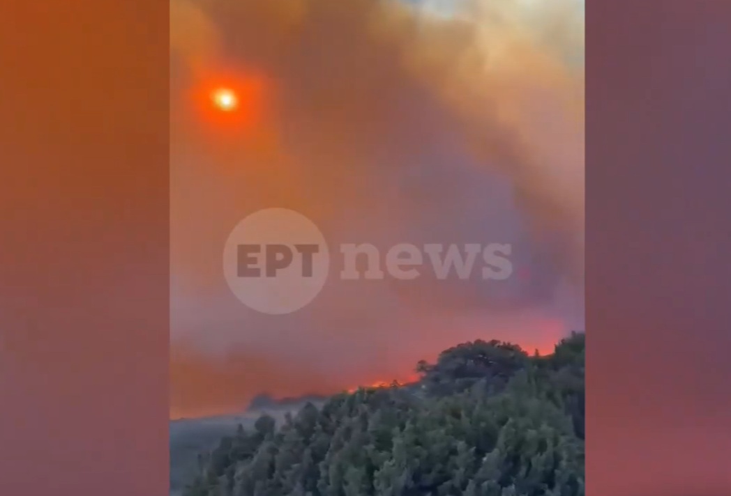 Μάχη με τις συνεχείς αναζοπυρώσεις στην Πάρο – Σε κατάσταση αυξημένης επιφυλακής το νησί