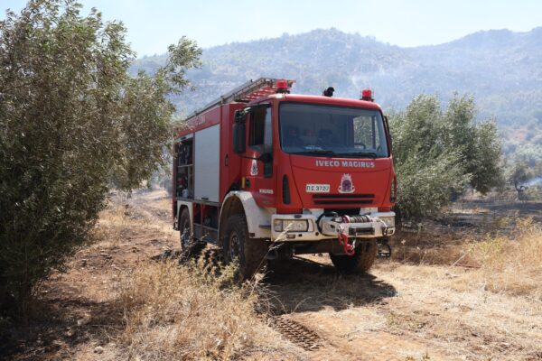 Οριοθετήθηκε η πυρκαγιά στην Καμηλόβρυση Φθιώτιδας – Έκαψε χαμηλή βλάστηση