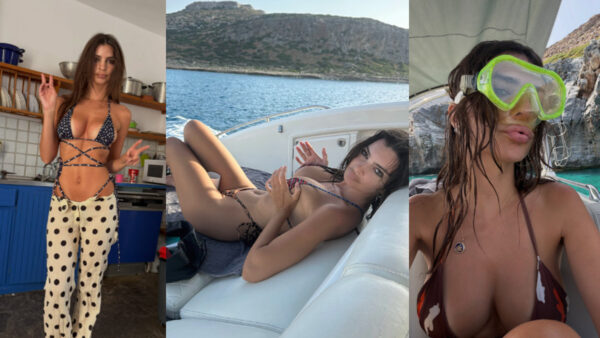 Emily Ratajkowski: Διακοπές στην Ελλάδα με τον Romain Gavras