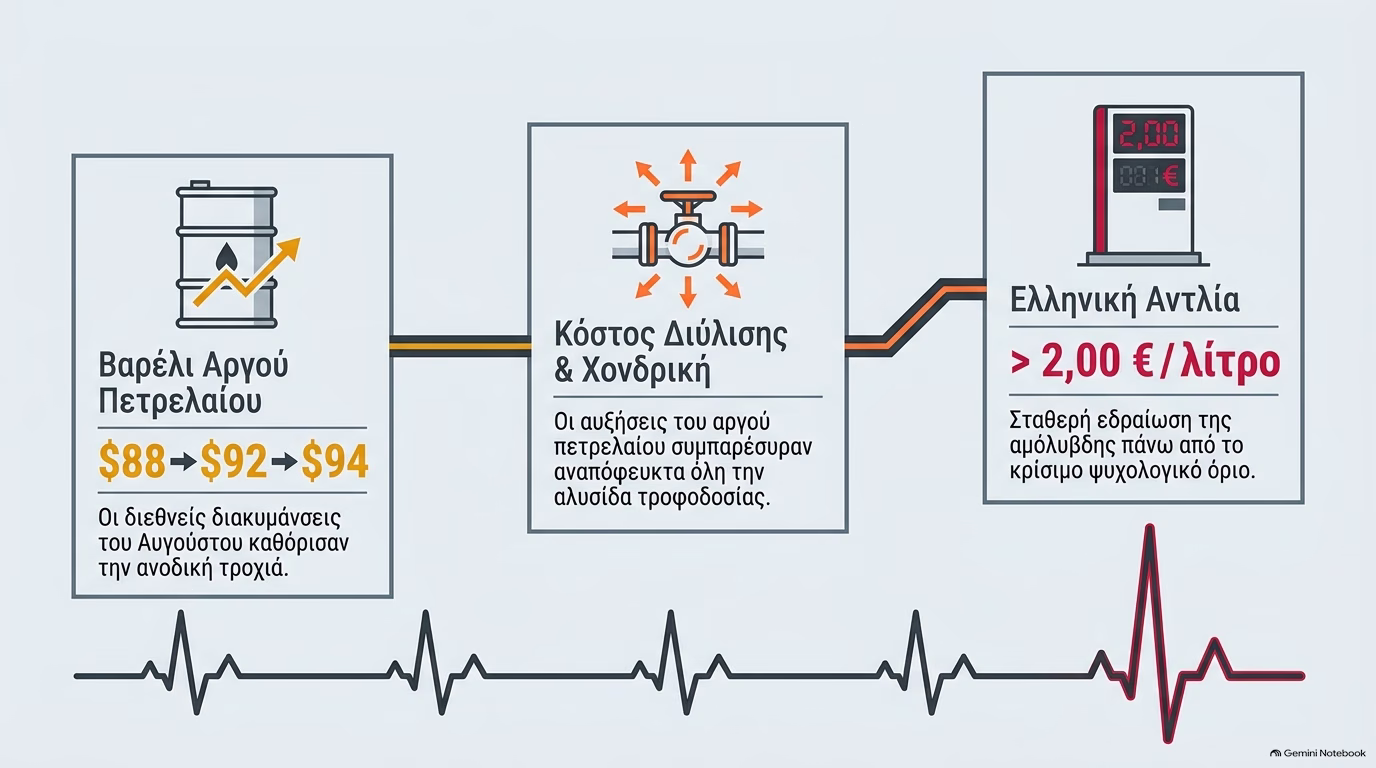 Καύσιμα: Τι έδειξε η αντλία για τις διακοπές των Ελλήνων