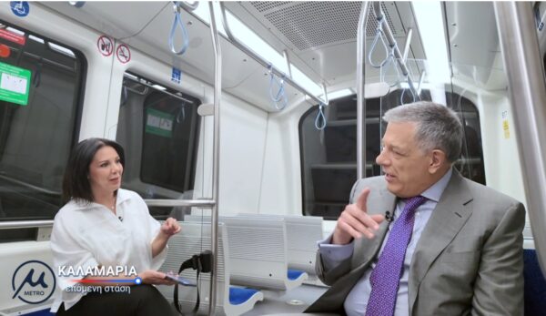 Ταχιάος στην ΕΡΤ3 για την επέκταση του Μετρό: Η Καλαμαριά, η διάνοιξη της Πόντου και το επόμενο βήμα