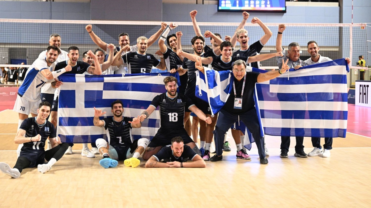 Ιστορική πρόκριση της Εθνικής Ομάδας βόλεϊ στον τελικό των Μεσογειακών Αγώνων!