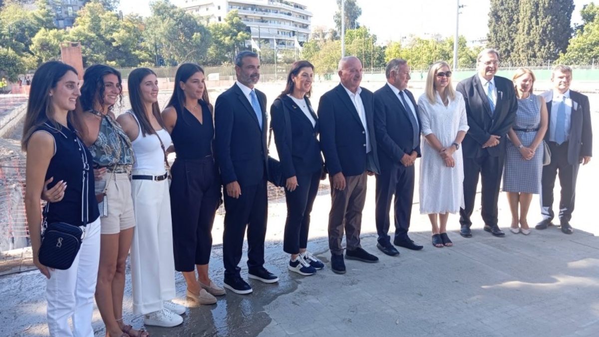 Στο Ζάππειο η πρόεδρος της ΔΟΕ, Κίρστι Κόβεντρι