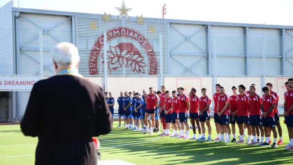 Τελέστηκε ο ετήσιος αγιασμός του Ολυμπιακού στου Ρέντη