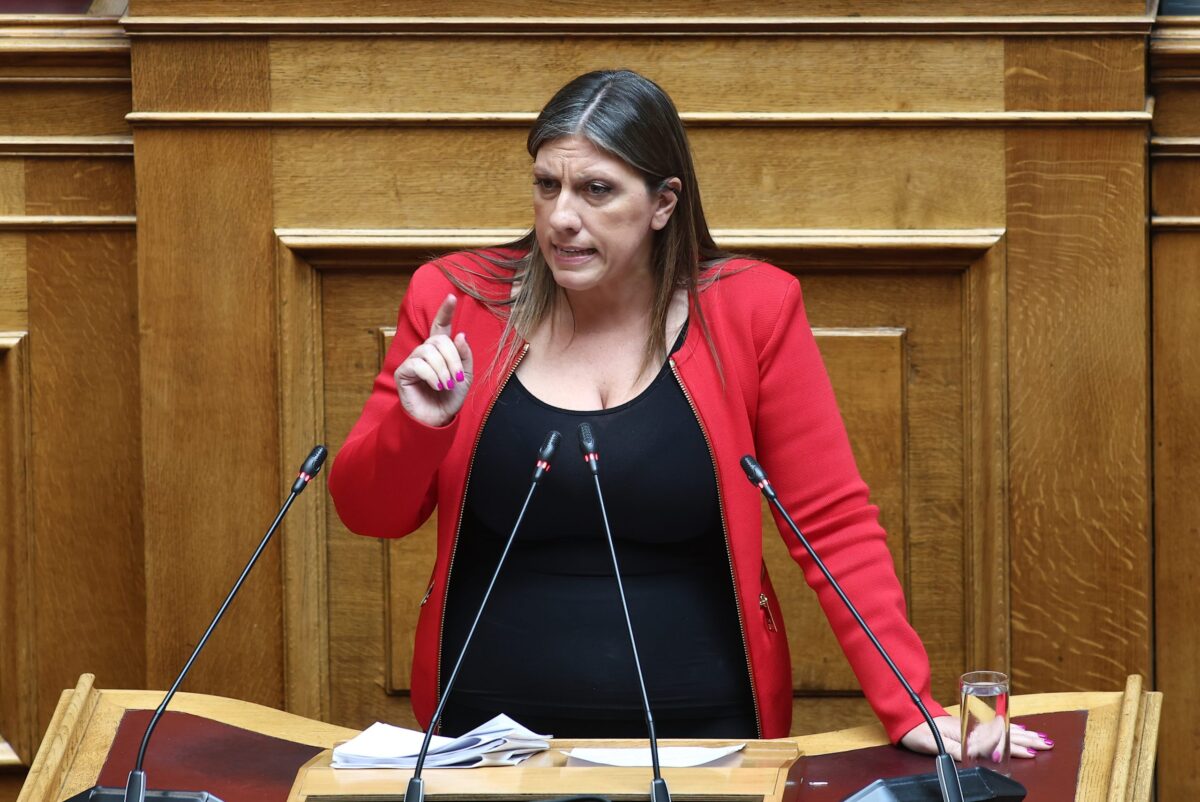 Κωνσταντοπούλου στη Βουλή: «Δεν έχουμε μια δημοκρατική κυβέρνηση – Πώς γίνεται κάθε πέτρα που σηκώνουμε να είναι η ΝΔ από κάτω;»