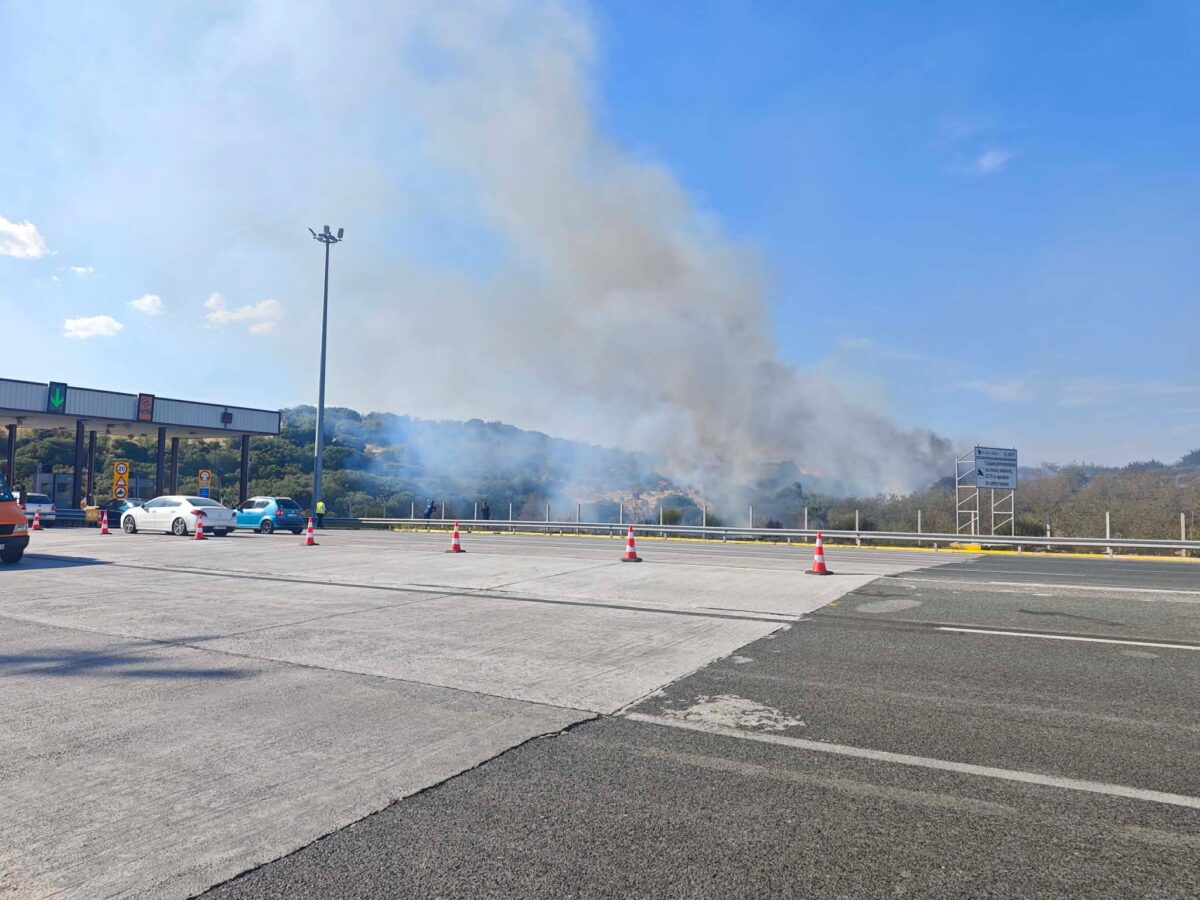 Φωτιά στο Στρυμονικό Σερρών – Στη μάχη και εναέρια μέσα
